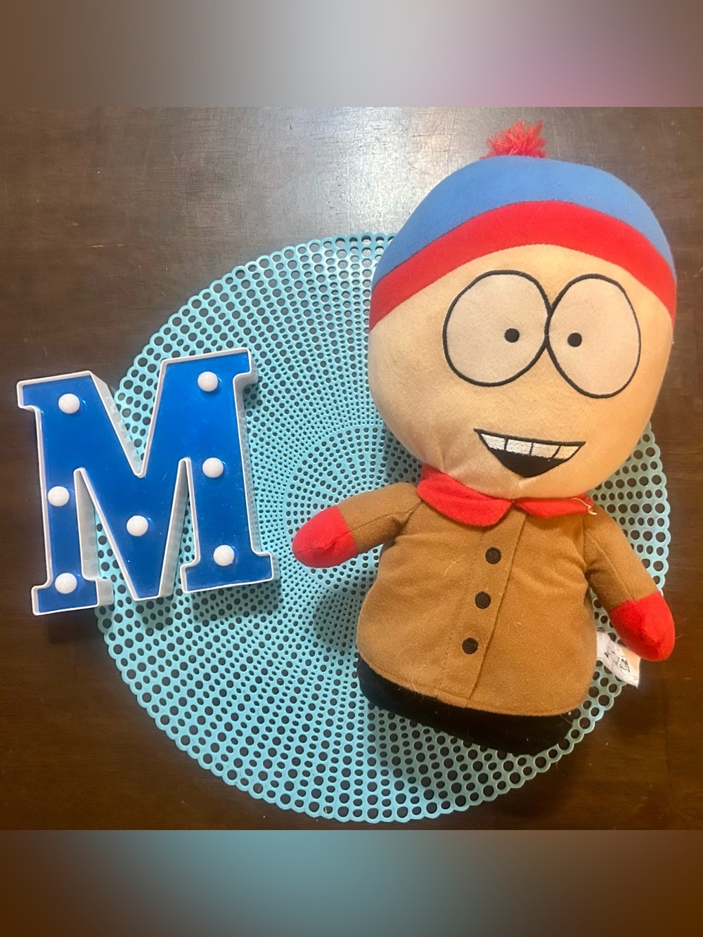 Nanco South Park Stan Marsh 12" Inches Plush 2008 Comedy Central Stuffed Toy